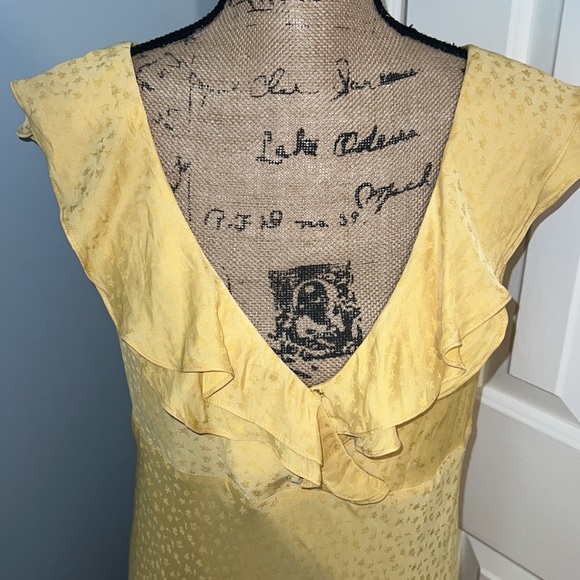 Hatch Yellow Ruffle Maxi Dress - Picture 2 of 6